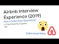 Airbnb Interview Experience 2019 - Part 2 Questions