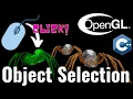 Selecting 3D Objects With The Mouse Using OpenGL OpenGL Tutorial