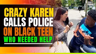 Download Crazy Karen Calls Police on Black Teenager Who Needed Help. Teen Gets Last Laugh. MP3