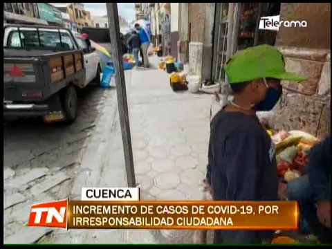 Incremento de casos de covid-19, por irresponsabilidad ciudadana