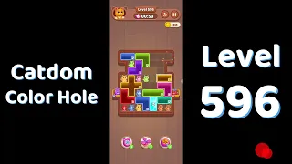 Catdom Color Hole Level 596 Screenshot
