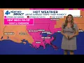 New Orleans Weather Extreme heat continues through Monday with a few more storms this week