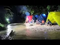 Download Lagu Nekat camping hujan deras di aliran bendungan.. 😱😱