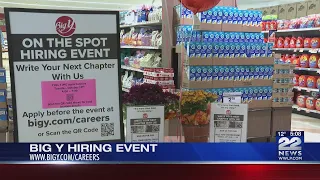 Big Y on-the-spot hiring event