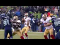Kam Chancellor BIG HIT on Vernon Davis