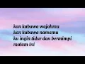 Kau Tercipta Bukan Untukku - Ratih Purwasih || Lirik