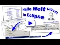 Hallo Welt in Eclipse Java 2018