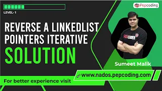 Reverse a Linked List - Pointer Iterative Solution