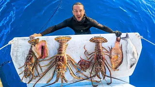 Spearfishing Bounty of Off-Grid Sailboat Living (Days 83 to 95/100 Water World Challenge)