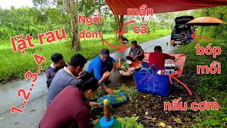 Dựng liều nấu ăn, 9 anh em dí bầy cá khủng trong rừng U Minh | Săn bắt SÓC TRĂNG |