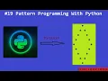Python Pattern Printing Programs Pattern Programming With Python for code coder