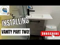 Installing Our Bathroom Vanity Part 2 Bluey Camper Build Ferguson Family Truck Life NZ