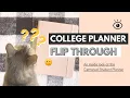 The Centered Student Planner INSIDE LOOK academic planner flip through