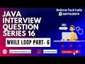 While Loops - Part 6 Sum of Digits of a Number