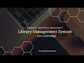 Google Interview Question Solved Low Level Design of Library Management System - Part 1