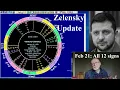 Friday Feb 21 2025 astrology ALL 12 SIGNS Zelensky update