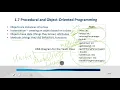 CISC 190 Section 1 7 Procedural and Object-Oriented Programm