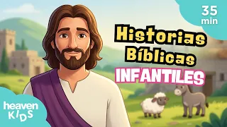 Mix Historias Bíblicas🎶 ¡Enseña a tus hijos con amor y fe!🙌