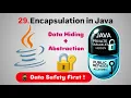 Object Oriented Programming OOPs in Java Part 3 Encapsulation in Java Explained Fight4Tech