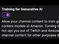 How to Opt Out of Twitch TV Training For Generative AI