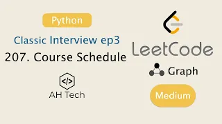 LeetCode 207 Course Schedule DFS Visualization Python