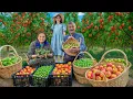 Download Lagu Picking Cherry Plum and Strawberry from the Mountain Orchard For Sweet Jam!