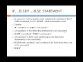 Class 6 ch 8 conditional statement in qbasic