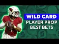 NFL Playoffs Super Wild Card Weekend - Favorite Player Prop Bets Predictions With Fantasy Experts