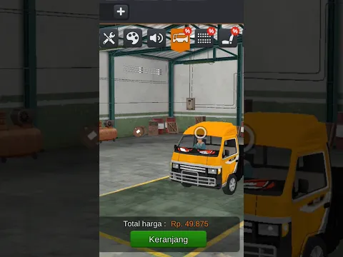 modif truck baru di TUSSID MALEO