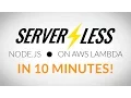 AWS Lambda Tutorial Lambda Serverless HAPPY