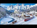 Lagu Winter in Austria 8K UHD ❄️ Snowy Alpine Villages, Frozen Lakes \u0026 Timeless Mountain Calm | Winter 8K
