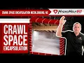 Crawl Space Encapsulation in Mecklenburg NC Repair Vapor Barrier Insulation