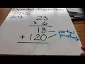 Multiplying with the Expanded Algorithm