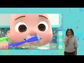 Yes Yes Bedtime Song | CoComelon - Nursery Rhymes | MyGo! Sign Language For Kids | ASL