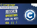 What is Logical Operator in C Language - Explained with PROGRAM Logical Operator in C Practically