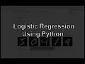 Logistic Regression using Python Sklearn NumPy MNIST Handwriting Recognition Matplotlib
