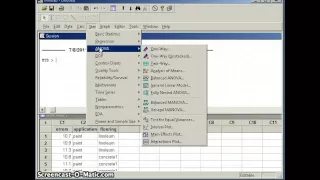 DuPage Statistics Two-way ANOVA with MINITAB