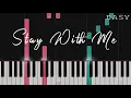Stay With Me - Sam Smith | EASY Piano Tutorial