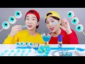 Download Lagu Thức ăn màu xanh Kẹo thạch món tráng miệng Mukbang DONA