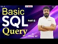 GATE 2022 Basic Of SQL Query PART 3 DBMS Vinay Sir iGate Bhilai