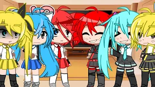 baumkuchen endcredits react to original hatsune miku with neru and teto 