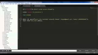 CodeIgniter query builder class part-3