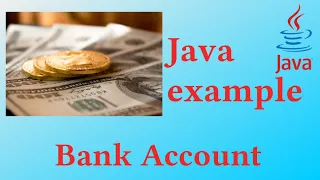Bank account with transfer feature - Java Example