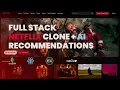 Build a Full Stack Netflix Clone with AI Movie Recommendations React js Node js App MERN 2025