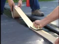 Joining Pond Liners with 75mm Firestone QuickSeam Splice Tape