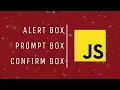 Pop Up Boxes in JavaScript JavaScript Tutorial for Beginners