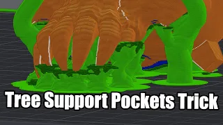 Orca Slicer Better Tree Supports Thin Parts Trick 3D Printing Delicate Parts Pockets
