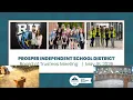 Prosper ISD School Board Meeting - May 18 2026