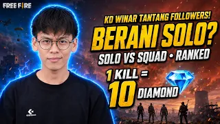 🔴 LIVE FREE FIRE • 1 KILL 10 DIAMOND! 💎