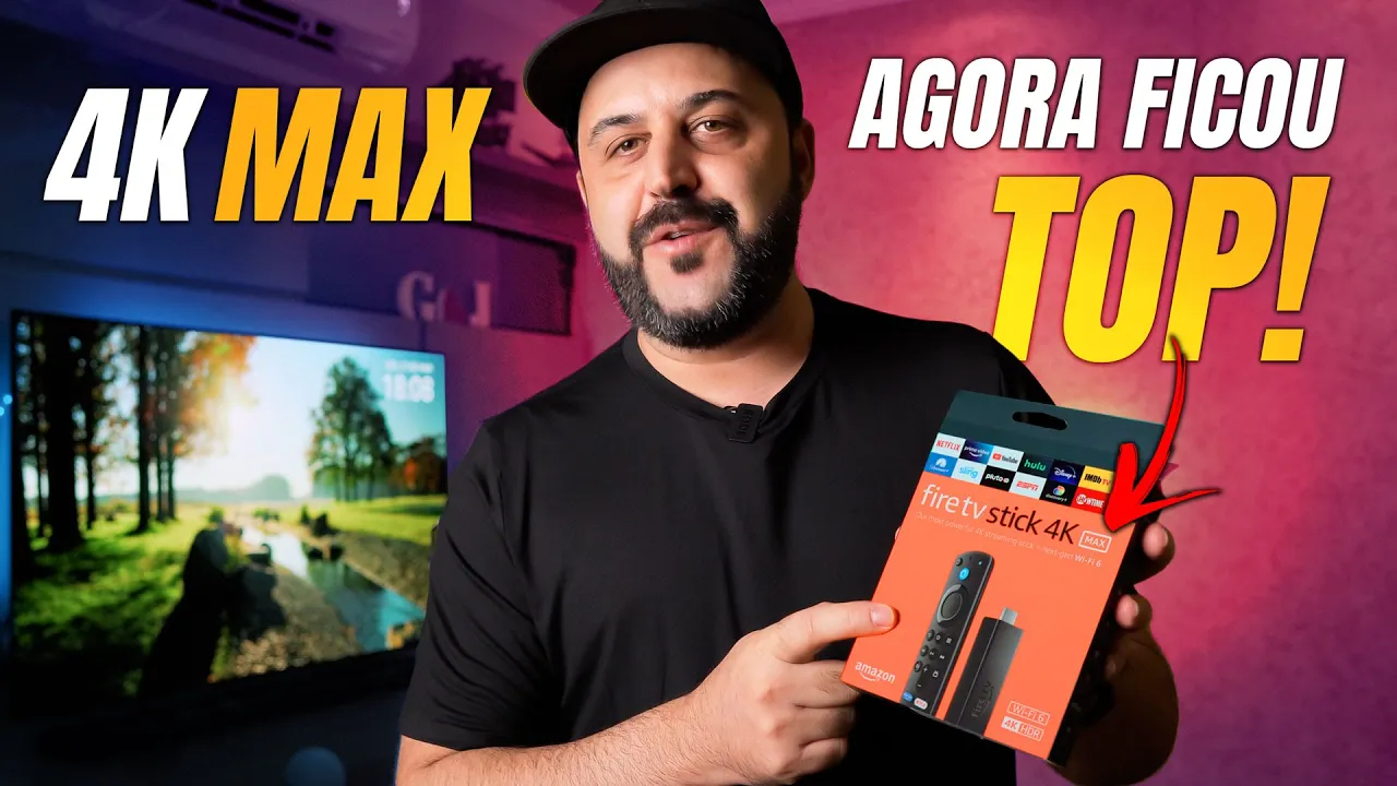 FIRE TV STICK 4K MAX 2023 - Agora ficou TOP!